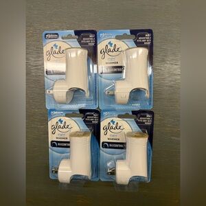 Glade plug in scent warmer starter kits bundle of 4 brand new